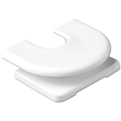 Jung NaV invoerstuk alpine wit voor kabel en minikanaal wit RAL 9016 11WW