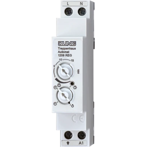 Jung trappenhuisautomaat din-rail 230V AC 1208REG