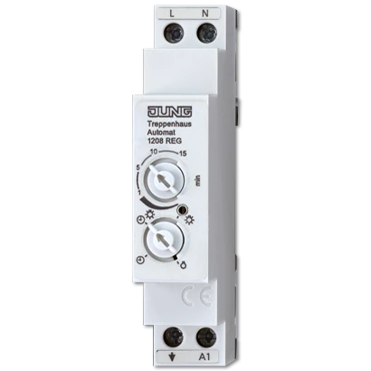 Jung trappenhuisautomaat din-rail 230V AC 1208REG