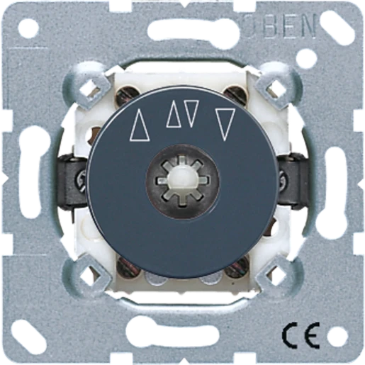 Jung sokkel jaloezie draaischakelaar impulsgever Draaiknop 1P IP2X 1234.10