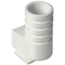 Jung NaV kanaalinvoerstuk voor buis 16mm wit RAL 1013 13