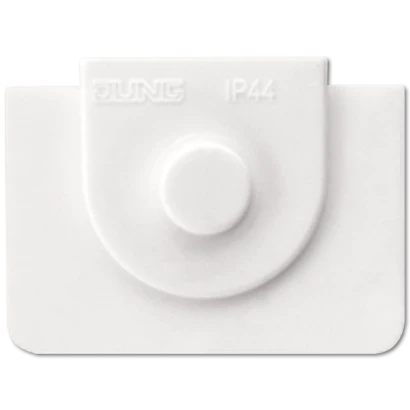 Jung NaV invoerstuk alpine wit voor kabelkanaal k25 wit RAL 9016 15WW