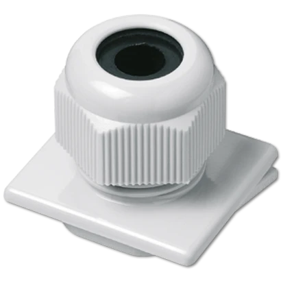 Jung WG 600 invoerstuk met wartel m20x1,5 grijs RAL 7035 193-2