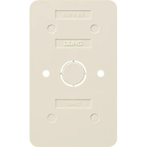 Jung AP 600 Bodemplaat schakelmateriaal 2-voudig Horizontaal en verticaal Glanzend wit RAL 1013 328-622