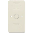 Jung AP 600 Bodemplaat schakelmateriaal 2-voudig Horizontaal en verticaal Glanzend wit RAL 1013 328-676