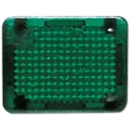 Jung inzetstuk contactdoos wg600/800 / ap groen neutraal Symbolen 33GN