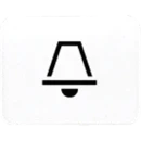 Jung inzetstuk contactdoos alpine wit 500 / ap600 bel Symbool 