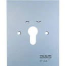 Jung WG 800 Afdekking aluminium RAL 9006 4.28WUG