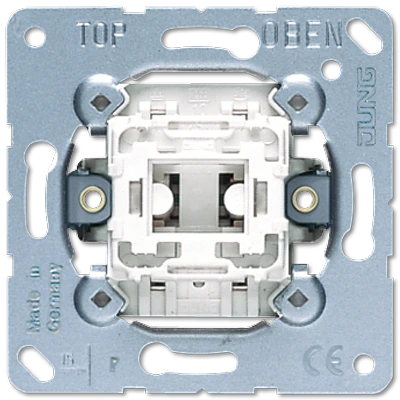 Jung installatieschakelaar Tweepolige schakelaar inbouw 10AX IP20 502EU