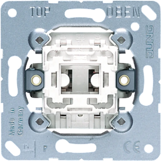 Jung installatieschakelaar Tweepolige schakelaar inbouw 10AX IP20 502EU