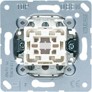 Jung impulsdrukker 2 maakcontact + nulstand inbouw groepen drukcontact Wip 531-41U