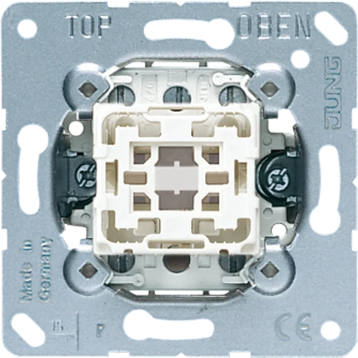 Jung impulsdrukker 2 maakcontact + nulstand inbouw groepen drukcontact Wip 531-41U
