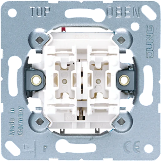 Jung impulsdrukker maakcontact inbouw serie drukcontact Wip 535EU