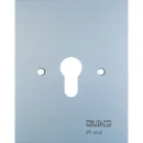 Jung WG 800 Afdekplaat aluminium RAL 9006 6.28WUG