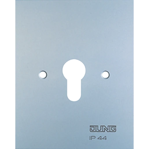 Jung WG 800 Afdekplaat aluminium RAL 9006 6.28WUG