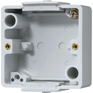 Jung WG 600 Onderkast 1-voudig grijs Horizontaal en verticaal 600