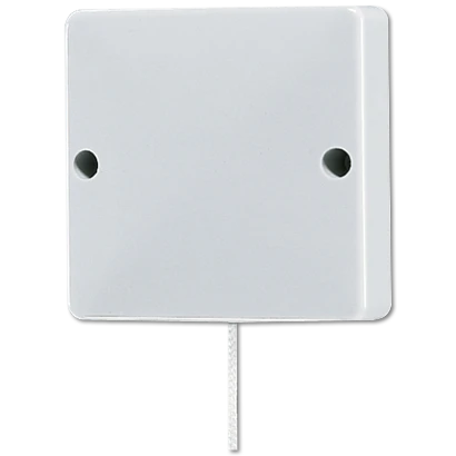 Jung WG 600 trekschakelaar zonder onderkast Wisselschakelaar opbouw 10AX grijs IP44 606Z