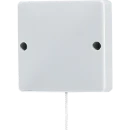 Jung WG 600 trekschakelaar zonder onderkast Wisselschakelaar opbouw 10AX grijs IP44 606Z