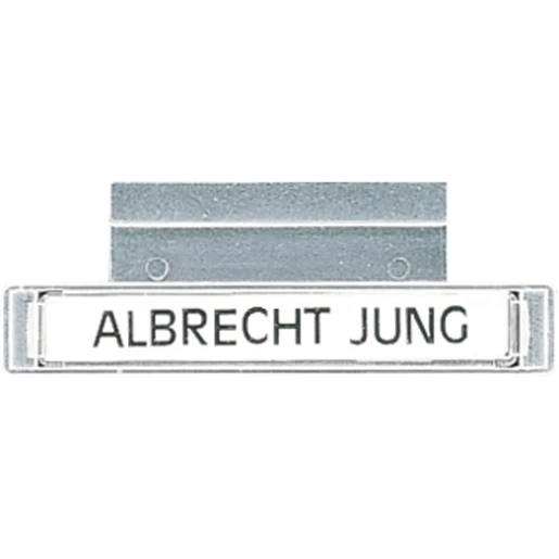Jung indicatieplaatje met tekstvenster 7x57mm Benamingsplaatje 61NA