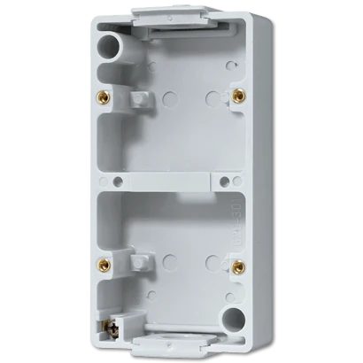 Jung WG 600 Onderkast 2-voudig grijs Verticaal 620