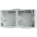 Jung WG 600 Onderkast 2-voudig grijs Horizontaal J622