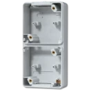 Jung WG 800 Onderkast 2-voudig grijs Verticaal J820