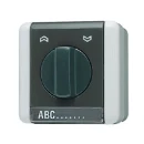 Jung WG 800 Jaloezieschakelaar Draaiknop 1P IP44 834.10W