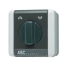 Jung WG 800 Jaloezieschakelaar Draaiknop 2P IP44 834.20W