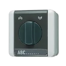 Jung WG 800 Jaloezieschakelaar Draaiknop 2P IP44 834.20W