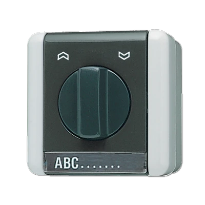 Jung WG 800 Jaloezieschakelaar Draaiknop 2P IP44 834.20W