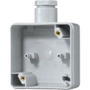 Jung WG 800 Onderkast 1-voudig grijs Horizontaal en verticaal J851