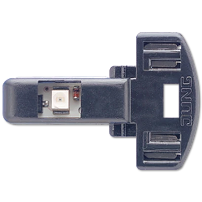 Jung Steeksokkel Led Lamp voor tip controleschakelaar 1.1mA 230V Rood 90-LED RT