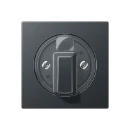 Jung A range afdekking bedieningselement a500 draaiknop antraciet RAL 7016 A1541BFANM