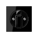 Jung A range Afdekking A500 draaiknop zwart RAL 9005 A1541SW