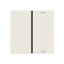 Jung AS range tastermodule afdekking knx enkele drukker wit RAL 1013 A401TSAP