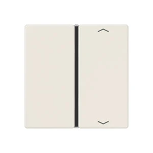 Jung AS range tastermodule afdekking knx enkele drukker wit RAL 1013 A401TSAP