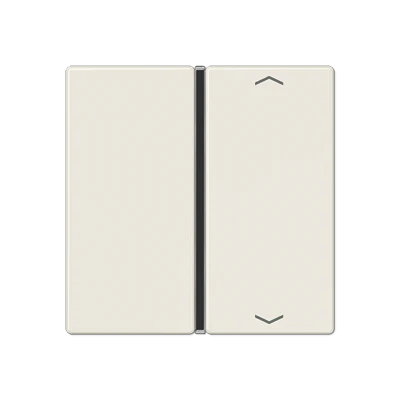 Jung AS range tastermodule afdekking knx enkele drukker wit RAL 1013 A401TSAP