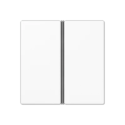 Jung AS/A range taster knx tweedelige drukker wit RAL 9016 A402TSAWW