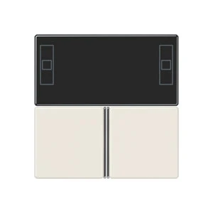 Jung AS range rcd-compact tastafdekking knx wit RAL 1013 A4093TSA