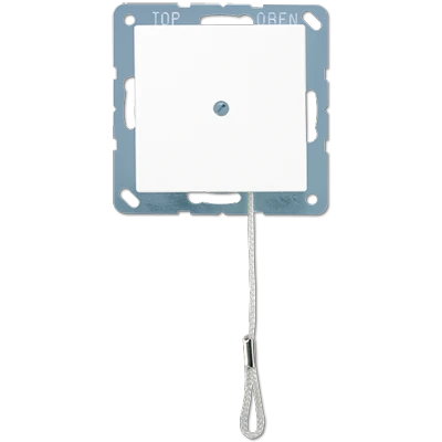 Jung AS/A range trekschakelaar a500 Wisselschakelaar inbouw 10AX wit RAL 9016 IP44 A506BFNUZWW