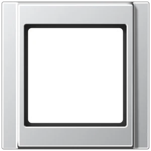 Jung A range afdekraam a500 1-voudig Horizontaal en verticaal Aluminium IP44 A581AL