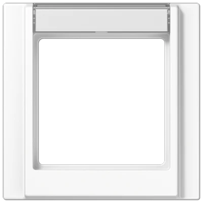 Jung A range afdekraam a500 1-voudig Horizontaal en verticaal Wit RAL 8022 IP44 A581NAWW