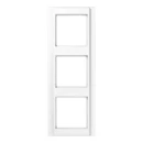 Jung A range afdekraam a500 3-voudig Horizontaal en verticaal Wit RAL 8022 IP44 A583WW