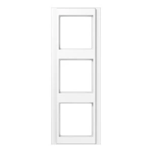 Jung A range afdekraam a500 3-voudig Horizontaal en verticaal Wit RAL 8022 IP44 A583WW