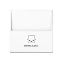 Jung AS/A range centraalplaat a(s)500 hotelkaart wit RAL 9016 A590CARDWW