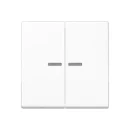 Jung A range schakelwip voor taster a500 tweedelige wip wit RAL 9016 A595KO5WW