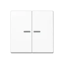 Jung A range schakelwip voor taster a500 tweedelige wip wit RAL 9016 A595KO5WW