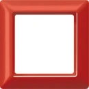 Jung AS range afdekraam as500 1-voudig Horizontaal en verticaal Rood RAL 3003 IP2X AS581GLRT