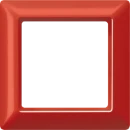 Jung AS range afdekraam as500 1-voudig Horizontaal en verticaal Rood RAL 3003 IP2X AS581GLRT