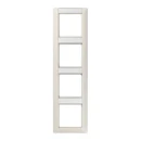 Jung AS range afdekraam as500 4-voudig Verticaal Wit RAL 1013 IP21 AS584NA